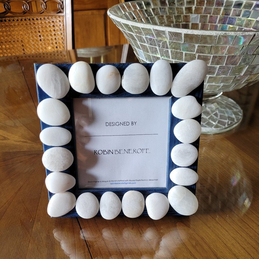 Picture Frame - Unique Hand-Crafted with Cool Rocks - Picture 8 of 11